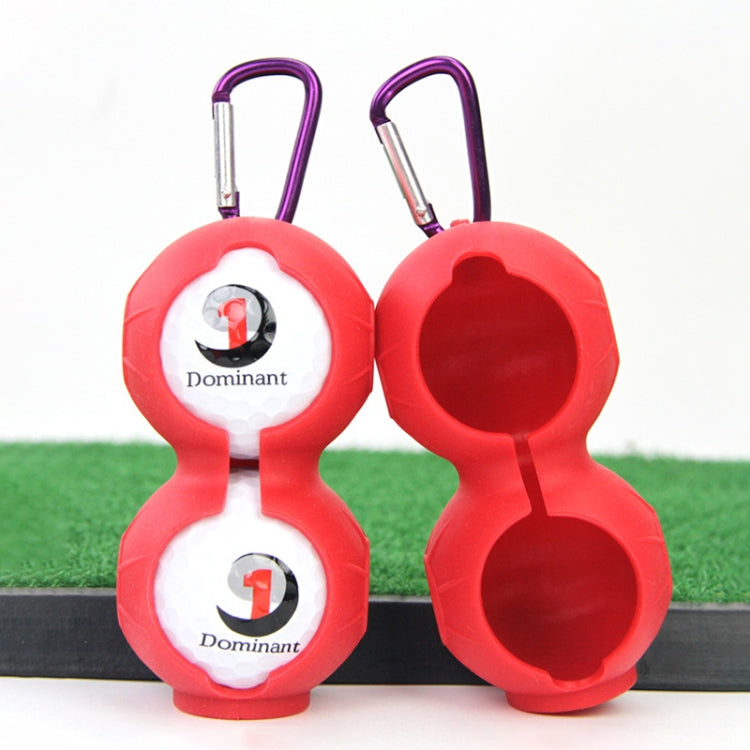 2 PCS Golf Silicone Double-ball Protective Sleeve, 2PCS Sleeve Dark Blue, 2PCS Sleeve Green, 2PCS Sleeve Red, 2PCS Sleeve Rose Red, 2PCS Sleeve Yellow, 2PCS Sleeve Black, 2PCS Sleeve Bright Yellow, 2PCS Sleeve Pink