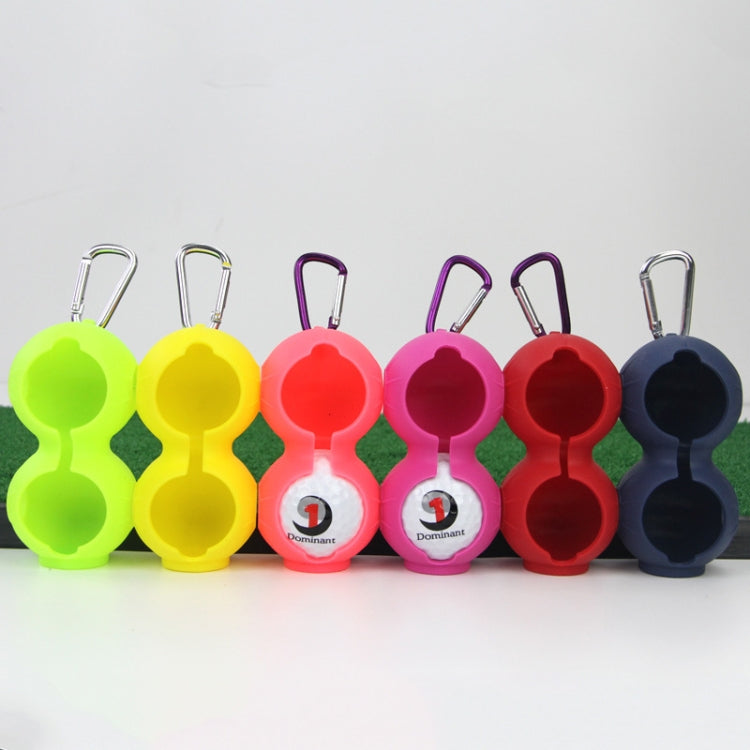 2 PCS Golf Silicone Double-ball Protective Sleeve, 2PCS Sleeve Dark Blue, 2PCS Sleeve Green, 2PCS Sleeve Red, 2PCS Sleeve Rose Red, 2PCS Sleeve Yellow, 2PCS Sleeve Black, 2PCS Sleeve Bright Yellow, 2PCS Sleeve Pink