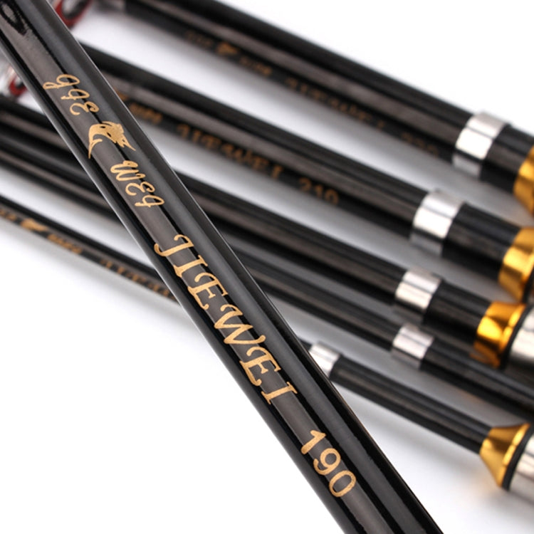 37cm Portable Telescopic Sea Fishing Rod Mini Fishing Pole, Extended Length : 2.3m, 2.3m