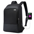 Bopai 751-006881 Business-Diebstahlsicherer, wasserdichter Rucksack mit großem Fassungsvermögen und USB-Ladeanschluss, Größe: 30x14x44cm, 751-006881