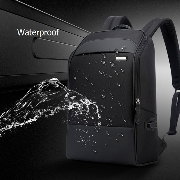 Bopai 751-006881 Business-Diebstahlsicherer, wasserdichter Rucksack mit großem Fassungsvermögen und USB-Ladeanschluss, Größe: 30x14x44cm, 751-006881