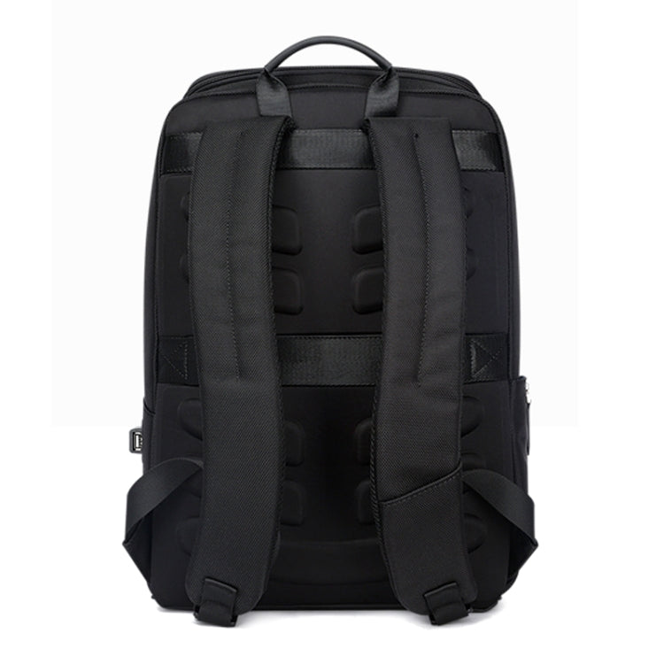 Bopai 751-006881 Business-Diebstahlsicherer, wasserdichter Rucksack mit großem Fassungsvermögen und USB-Ladeanschluss, Größe: 30x14x44cm, 751-006881