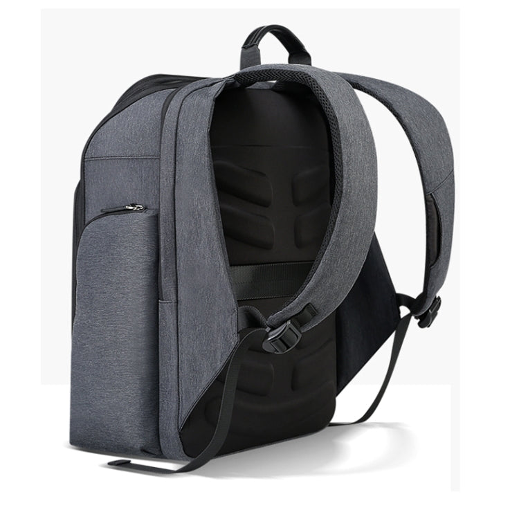 Bopai 851-010128 Business Anti-theft Waterproof Large Capacity Double Shoulder Bag,with USB Charging Port, Size: 34x19x43cm, 851-010128