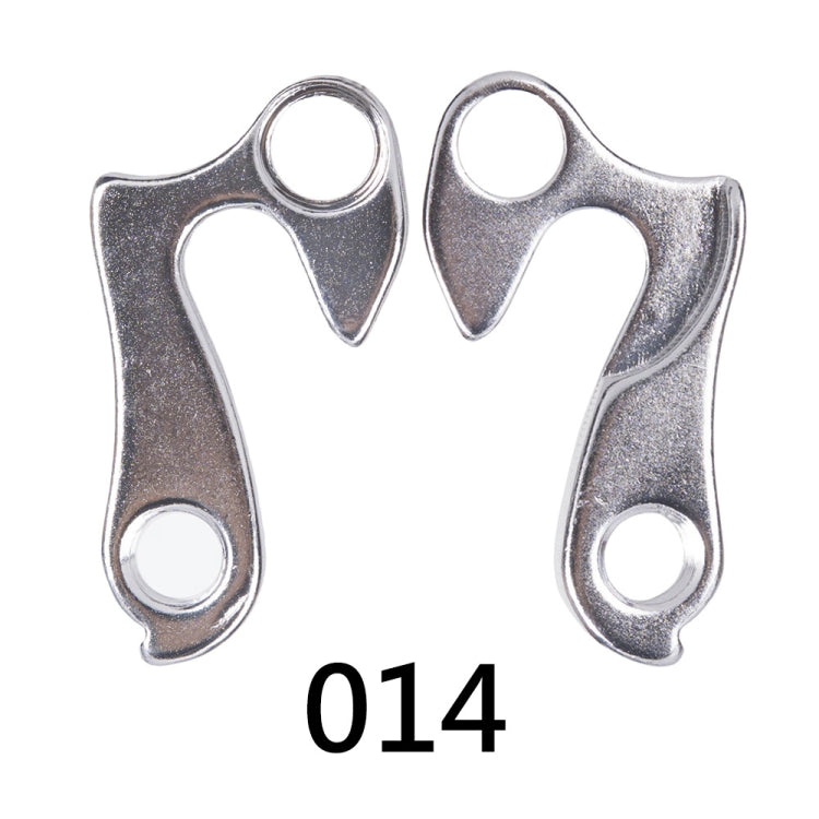 2 PCS ZTTO 014 MTB Road Bicycle Bike Alloy Rear Derailleur Tail Hook Parts, 014