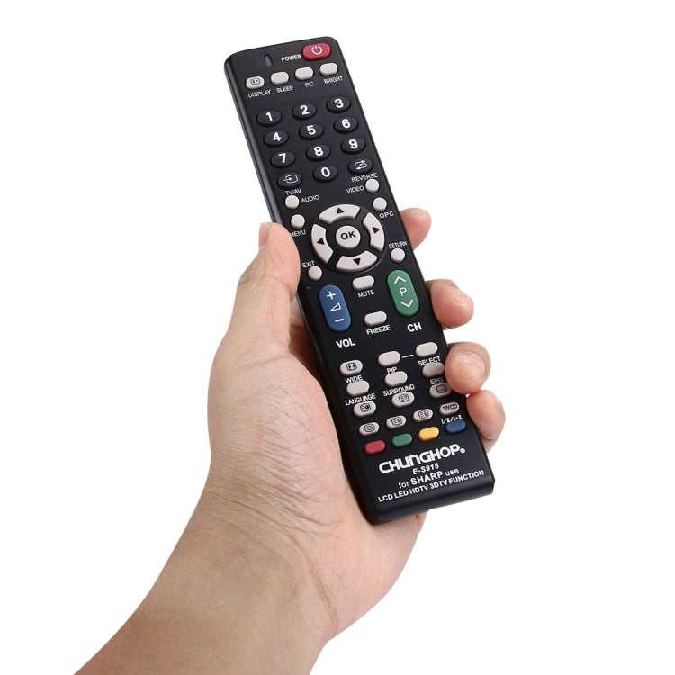 CHUNGHOP E-S915 Universal-Fernbedienung für SHARP LED TV / LCD TV / HDTV / 3DTV, für SHARP TV