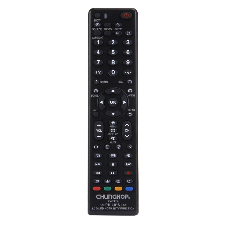 CHUNGHOP E-P914 Universal-Fernbedienung für PHILIPS LED LCD HDTV 3DTV, für PHILIPS TV