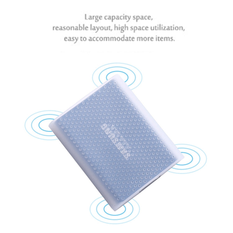 PT500 Kratzfeste, rundum schützende, tragbare Silikon-Schutzhülle für Samsung Portable SSD T5, mit Belüftungsschlitzen, Rot, Weiß, Schwarz, Blau