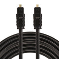 EMK 5m OD4,0mm Toslink Stecker auf Stecker digitales optisches Audiokabel, Länge: 5m