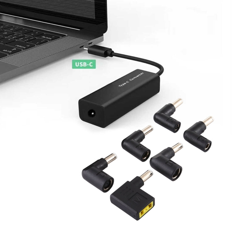 Laptop Netzteil 65W USB-C / Typ-C Konverter zu 6 in 1 Netzteil