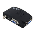 HOWEI HW-2404 BNC / S-Video to VGA Video Converter