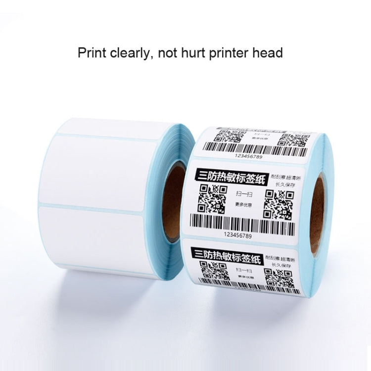 10 PCS 60mmx40mm 700 Sheets Self-adhesive Thermal Barcode Label Paper, 60x40mmx700 sheets