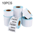 10 PCS 40x20x1500 Self-adhesive Thermal Barcode Label Paper, 40x20x1500