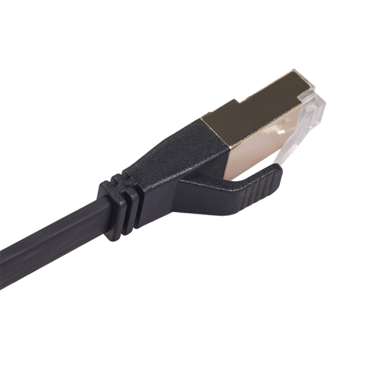 CAT8-2 Double Shielded CAT8 Flat Network LAN Cable, Length: 1.8m, 1.8m