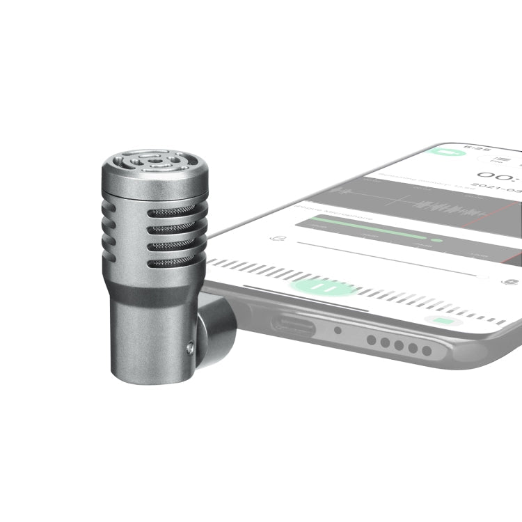BOYA BY-P4 Omnidirektionales Kondensatormikrofon für Mobiltelefone, Computer und Tablets mit 3,5-mm-Anschluss, BY-P4