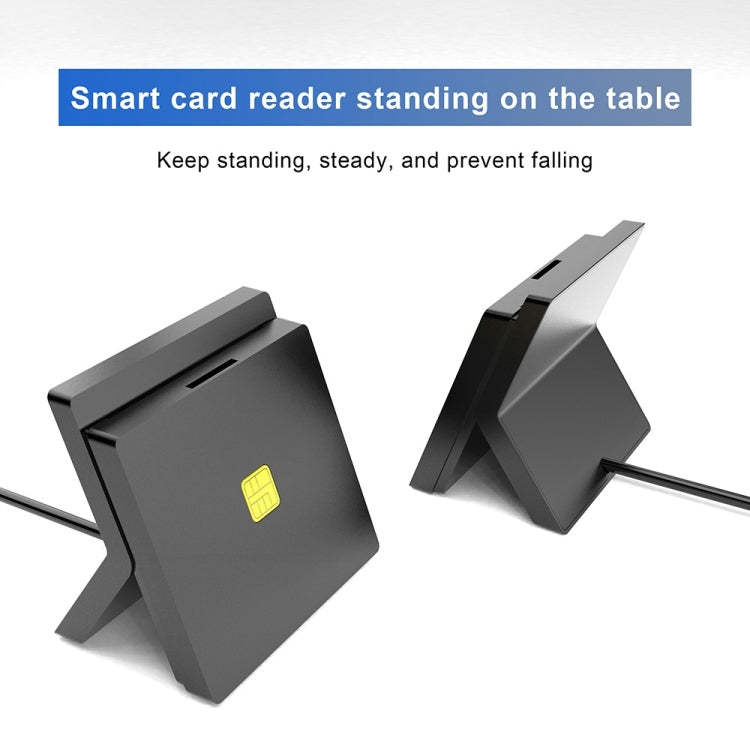 Rocketek CR319 USB 2.0 Smartcard-/SIM-2-in-1-Kartenleser