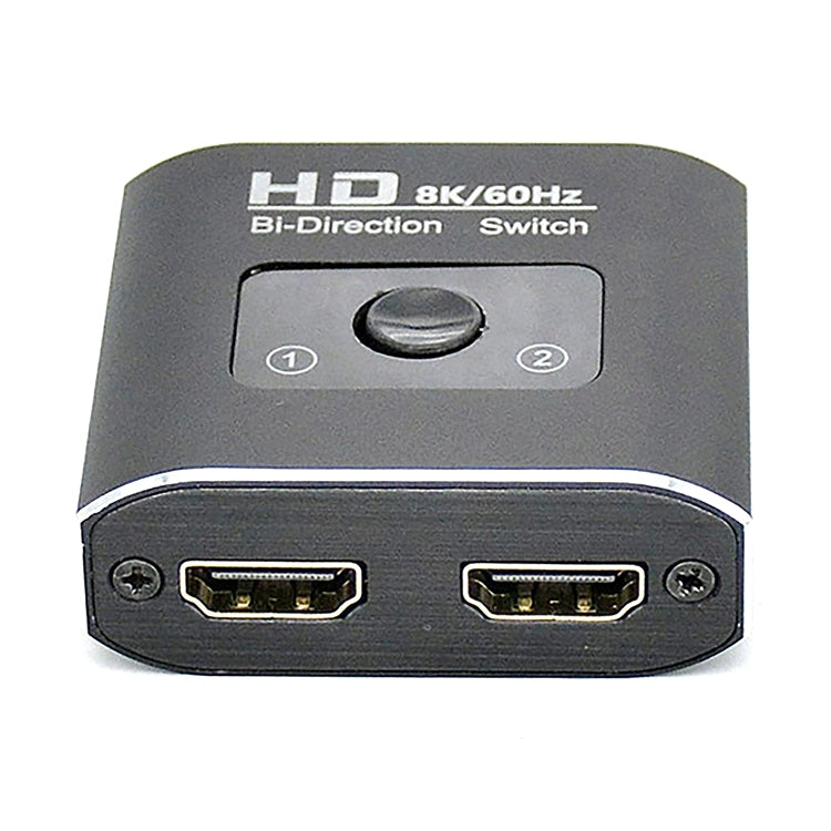 8K 60Hz HDMI 2-in-1 Switcher | Bi-Directional HDMI Switch
