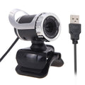 A859 480 Pixel HD 360-Grad-Webcam USB 2.0 PC-Kamera mit schallabsorbierendem Mikrofon für Computer, PC und Laptop, Kabellänge: 1,4 m