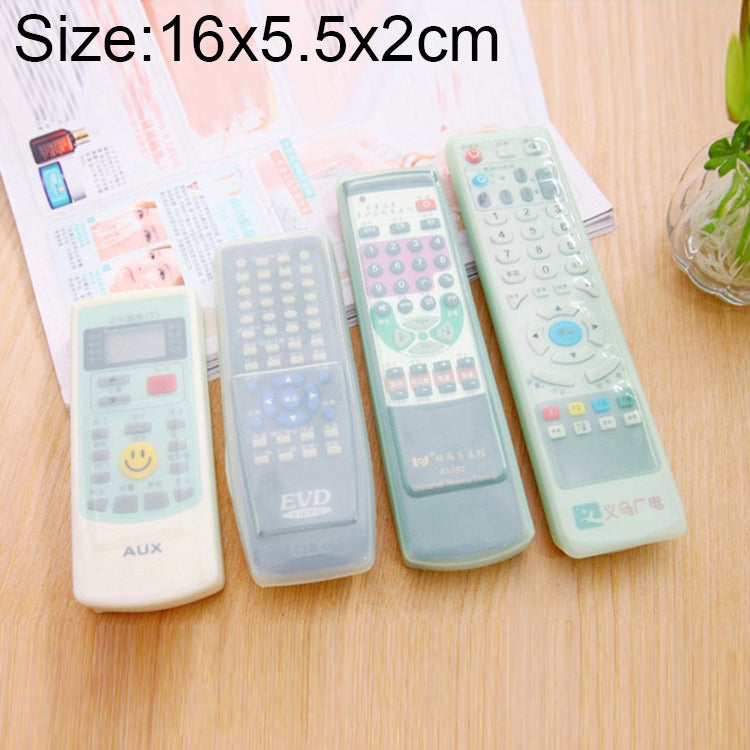 5 PCS Long Design Air Conditioning Remote Control Silicone Protective Cover, Size: 16*5.5*2cm, 16*5.5*2cm