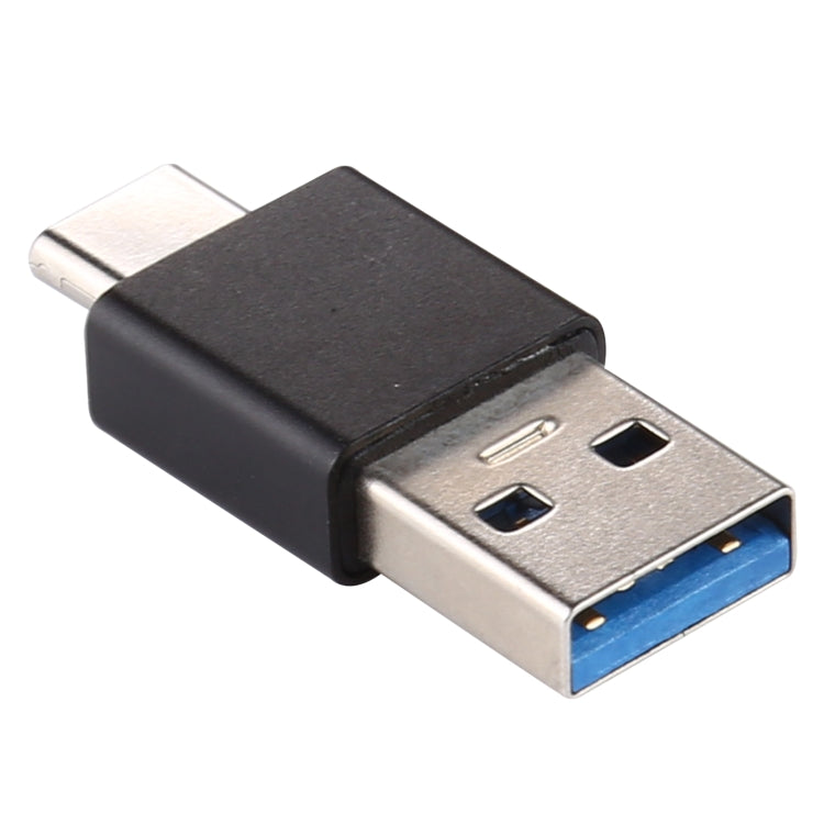 Type-C / USB-C Male to USB 3.0 Male Aluminium Alloy Adapter, Type-C Male to USB 3.0 Male