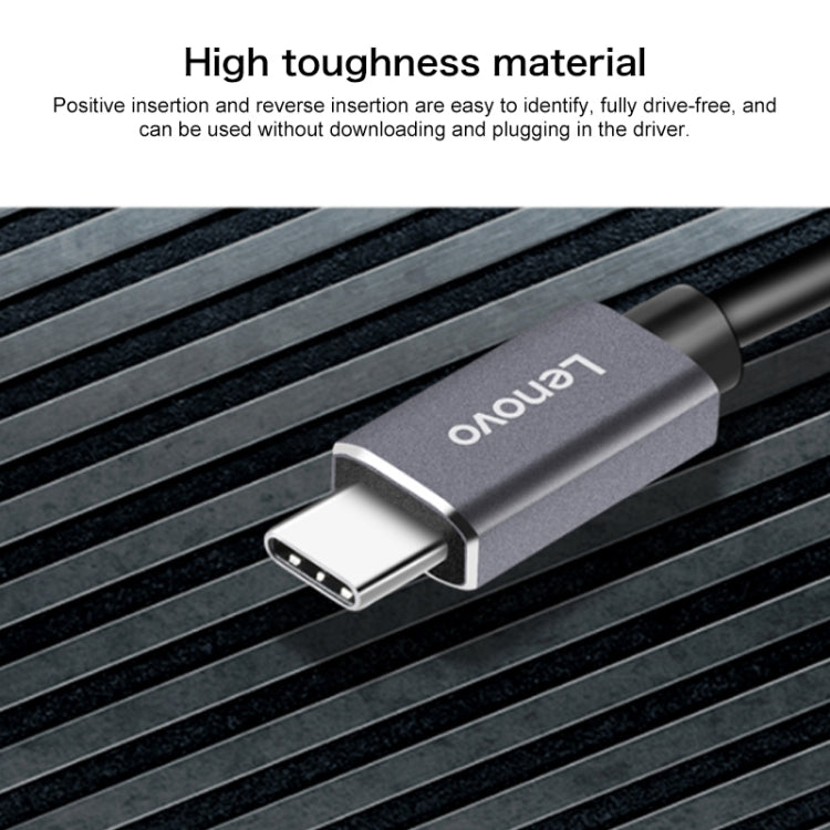 Lenovo F1-C01 USB-C zu Gigabit-Ethernet Konverter, F1-C01
