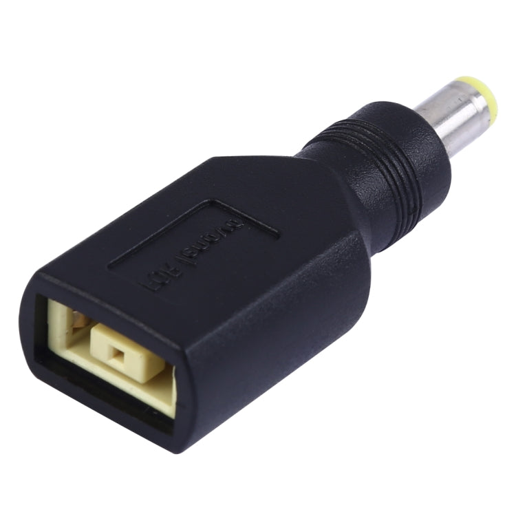 5.5 x 2.5mm Male to for Big Square USB Female Plug Power Adapter For Lenovo Thinkpad / ThinkBook / Xiaoxin, 5.5 x 2.5mm Male