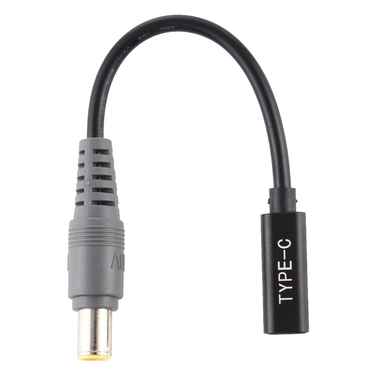 USB-C / Type-C auf 7,9 x 5,5 mm Stromadapter-Ladekabel, 7,9 x 5,5 mm