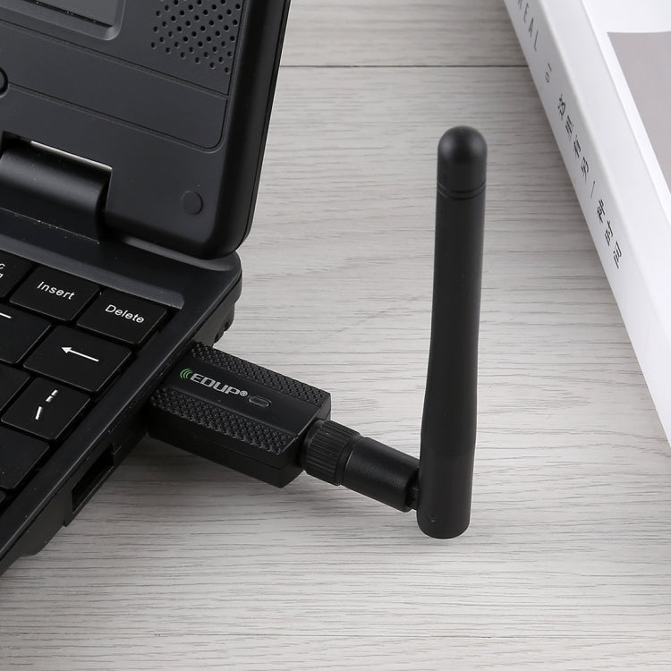 EDUP EP-AC1661 2-in-1 Bluetooth 4.2 + Dual Band 11AC 600Mbps High-Speed Wireless USB Adapter WLAN Empfänger, EP-AC1661 600Mbps