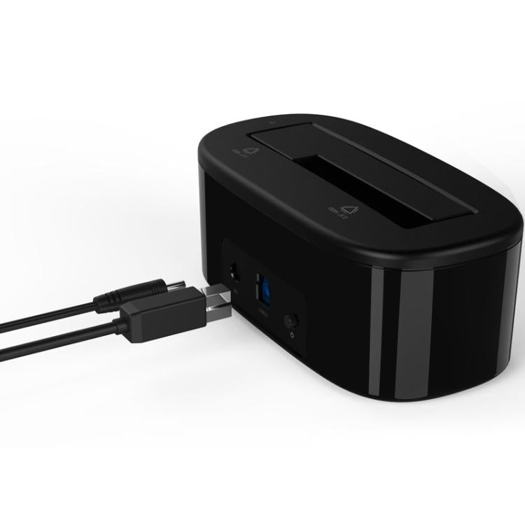 ORICO USB 3.0 Typ-B auf SATA externes Festplatten-Dock für 2,5 Zoll / 3,5 Zoll SATA HDD / SSD, 1 Einschub