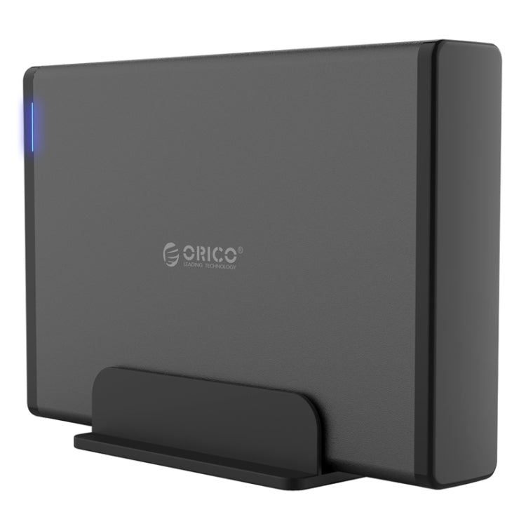 ORICO 7688C3 8TB 3,5 Zoll USB-C / Typ-C mobiles HDD-Gehäuse mit abnehmbarem Standfuß, Kabellänge: 1m