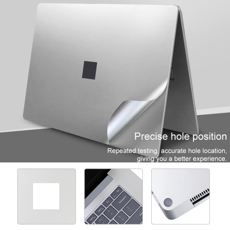 4 in 1 Notebook Shell Protective Film Sticker Set for Microsoft Surface Laptop 3 13.5 inch, For Surface Laptop 3 13.5 inch