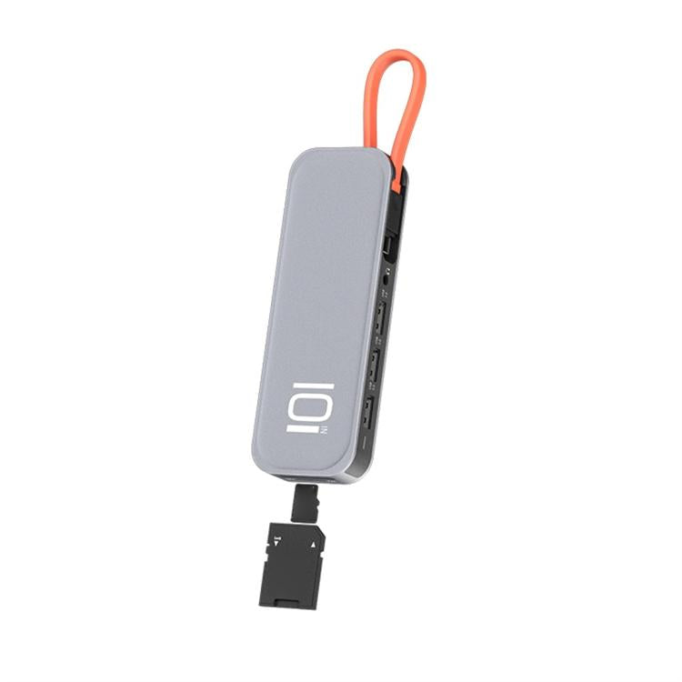 ROCK TR01 10 In 1 Type-C / USB-C to HDMI + VGA Multifunctional Extension HUB Adapter, TR01