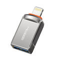 MCDODO USB 3.0 Buchse auf 8 Pin Stecker OTG Konverter USB-Flash-Disk, 8 Pin