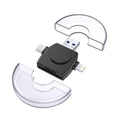 X-Flash R01 3 in 1 8 Pin + USB-C / Type-C + Micro USB Interface SD / TF Card Reader