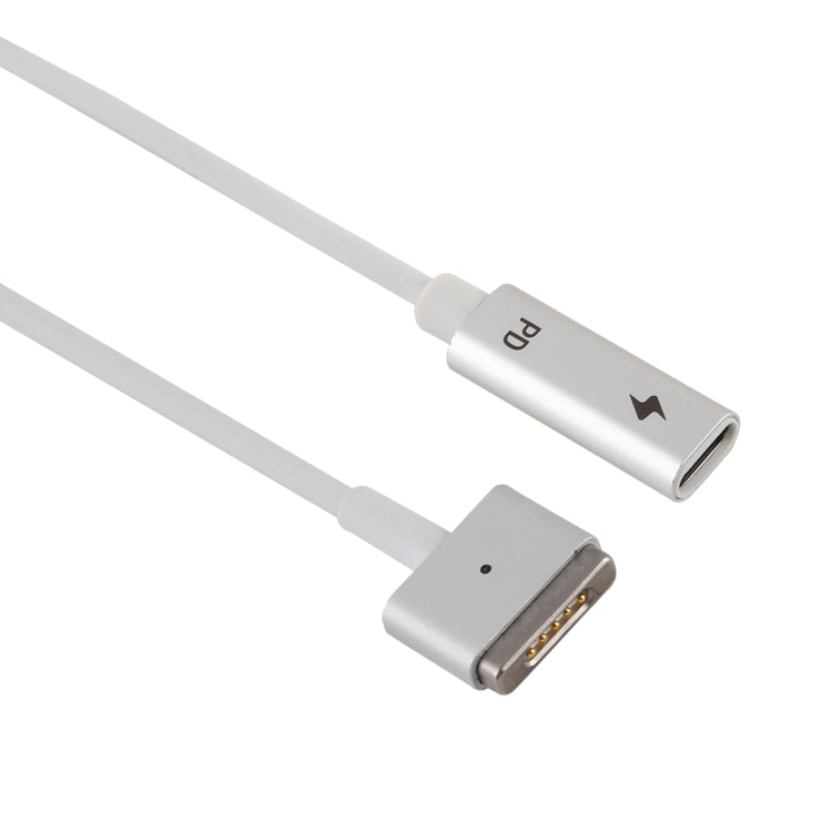 5-Pin MagSafe 2 (T-Form) auf USB-C / Typ-C PD Ladeadapter, Typ-C auf MagSafe 2