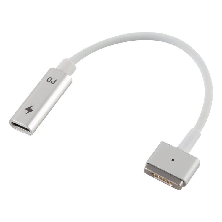 5-Pin MagSafe 2 (T-Form) auf USB-C / Typ-C PD Ladeadapter, Typ-C auf MagSafe 2