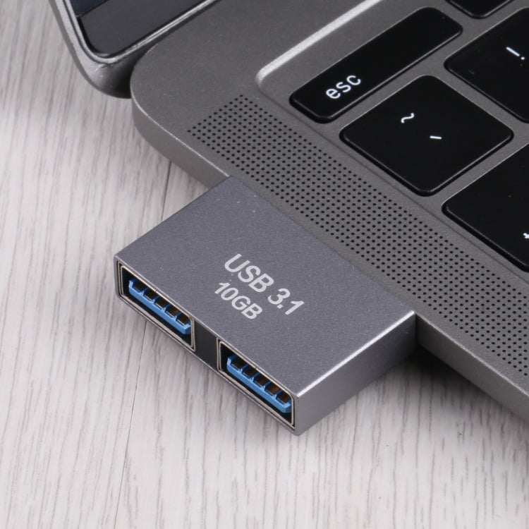 2 x USB-Buchse auf 2 x USB-C / Typ-C Stecker Adapter, 2 x USB-Buchse auf 2 x Typ-C Stecker
