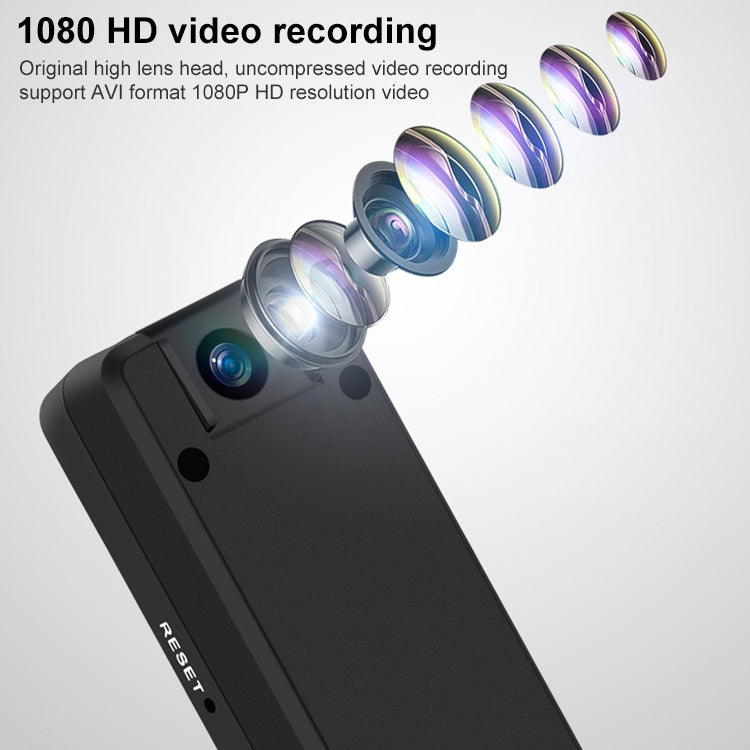 RD03 1080P HD WiFi Surveillance Camera Recorder Pen with Clip, RD03