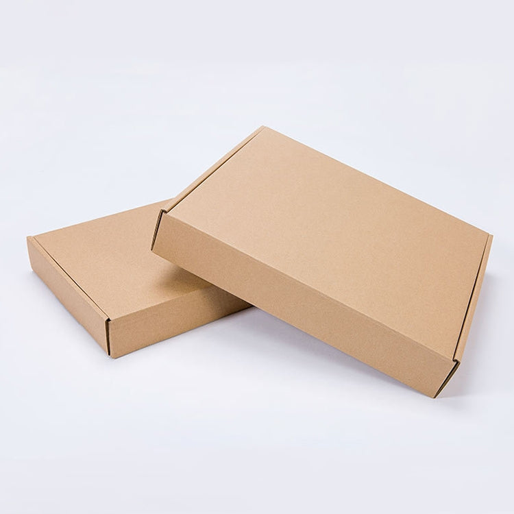 100 PCS Kraft Paper Shipping Box Packaging Box, Size: T8, 29x29x8cm, 29x29x8cm