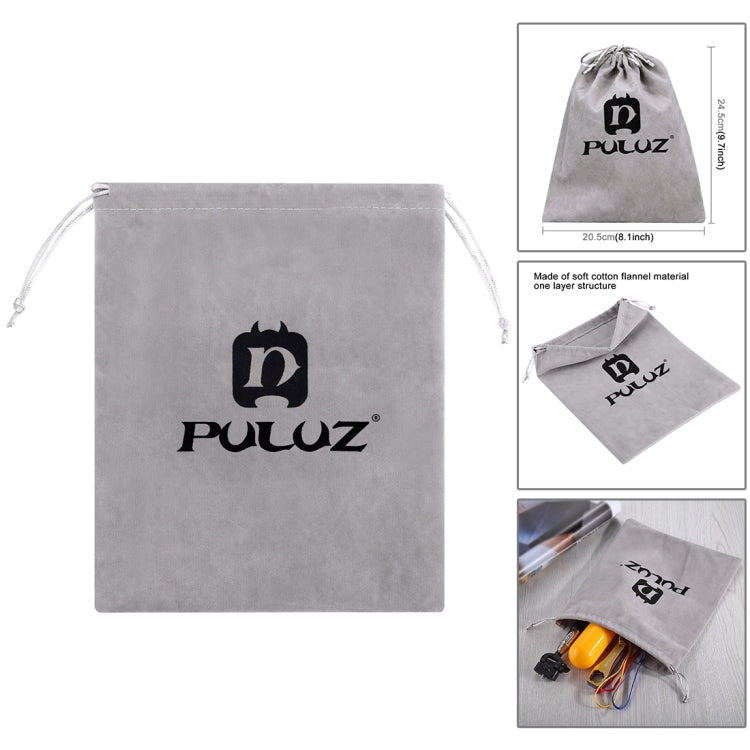 PULUZ 24-in-1 Fahrradhalterungs-Zubehörset mit EVA-Tasche für Action-Kameras