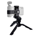 PULUZ Smartphone-Befestigungsklemme 1/4 Zoll Halterung + Griff klappbares Stativ-Kit für DJI OSMO Pocket / Pocket 2, Klemme+Stativ