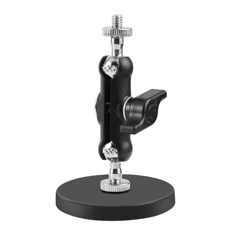 PULUZ Magnetische Pea-Style Clip-Halterung mit Adapter und langer Schraube, Magnetische Pea-Style Clip-Halterung