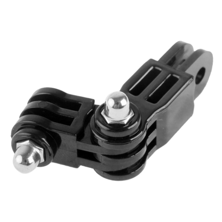 PULUZ Adjustable 3-Way Pivot Arm with 2 Long Screws for PULUZ Action Sports Cameras Jaws Flex Clamp Mount for GoPro, Insta360, DJI and Other Action Cameras