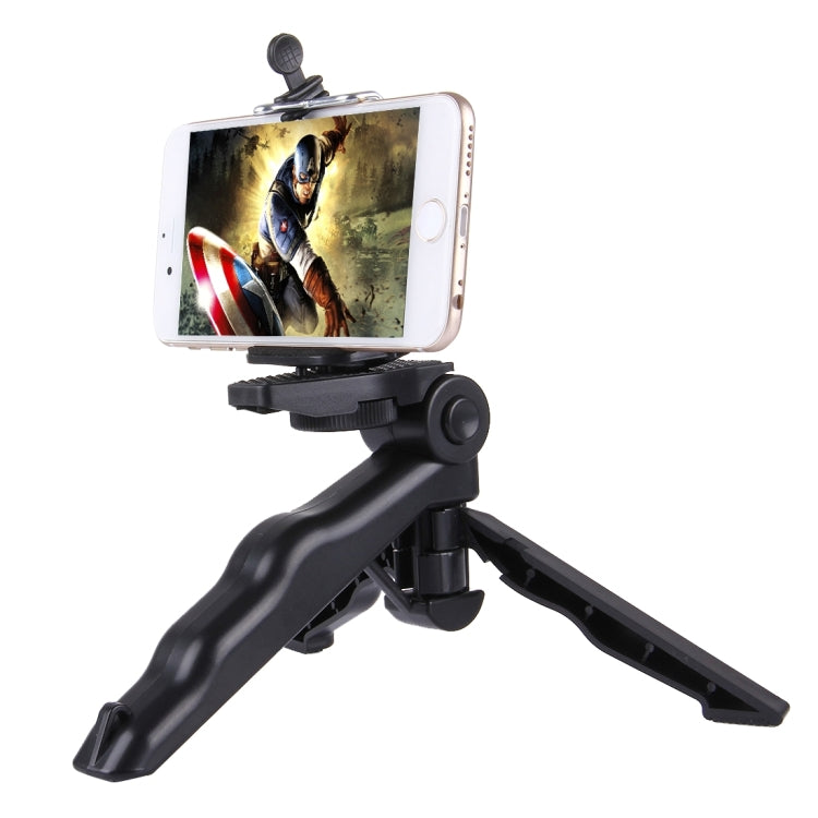PULUZ klappbares Stativ mit Adapter & Schrauben für GoPro, Insta360, DJI und andere Action-Kameras, max. Traglast: 2 kg