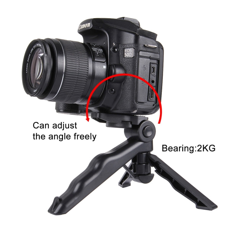 PULUZ klappbares Stativ mit Adapter & Schrauben für GoPro, Insta360, DJI und andere Action-Kameras, max. Traglast: 2 kg