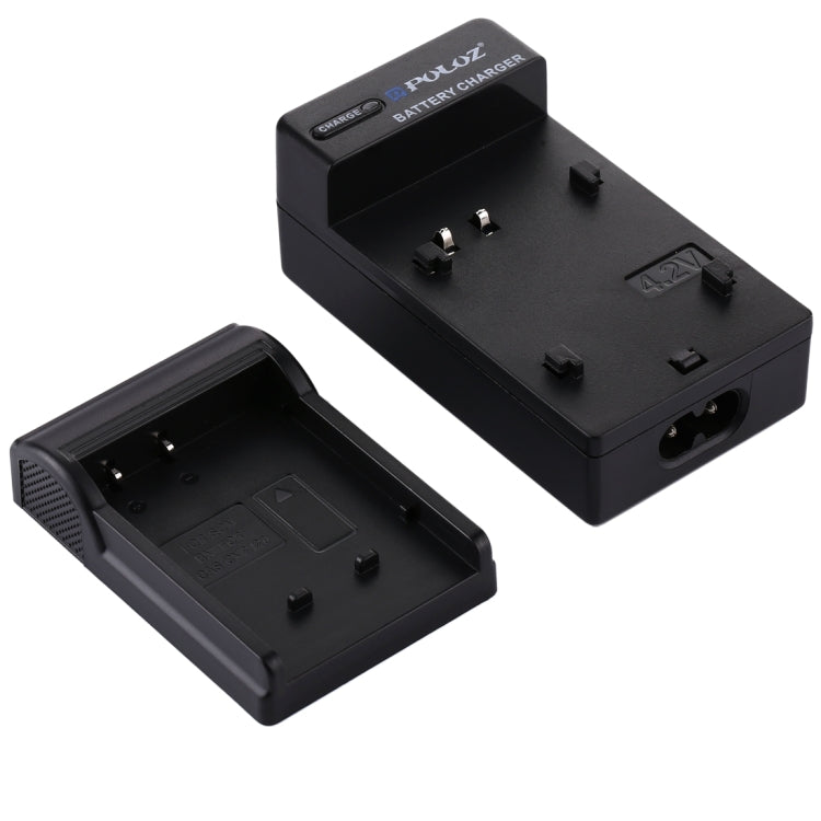PULUZ EU-Stecker Akkuladegerät mit Kabel für Casio CNP120 Akku, CNP120 EU-Stecker