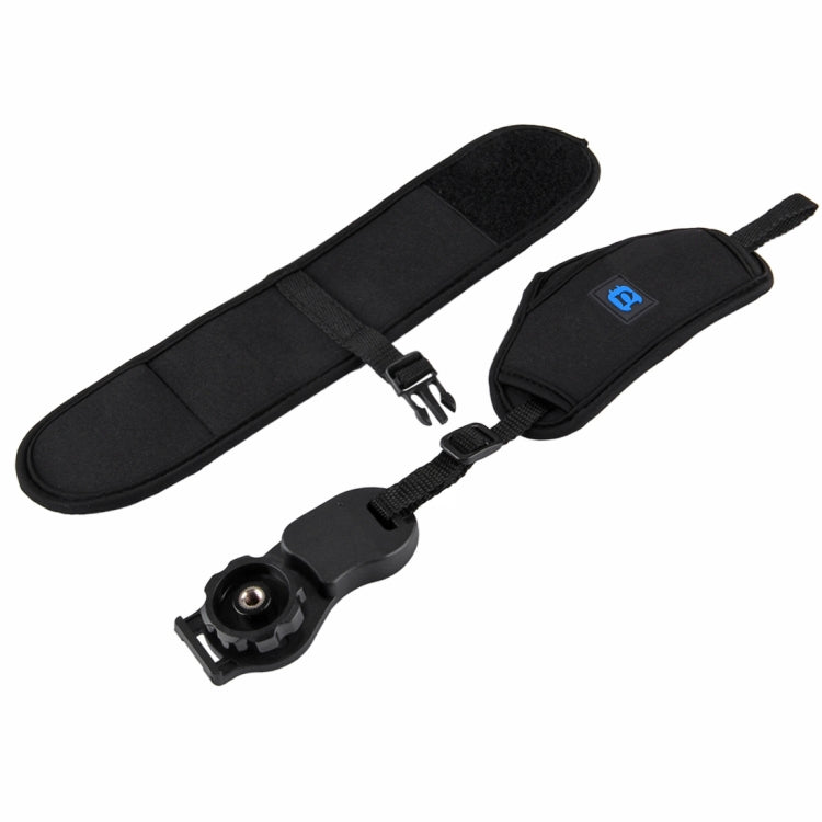 PULUZ weiche Neopren-Handschlaufe mit 1/4-Zoll-Schraube und Kunststoffplatte für SLR / DSLR-Kameras, Handschlaufe