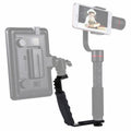PULUZ L-Shape Bracket Handheld Grip Holder with Dual Side Cold Shoe Mounts for Video Light Flash, DSLR Camera, Bracket
