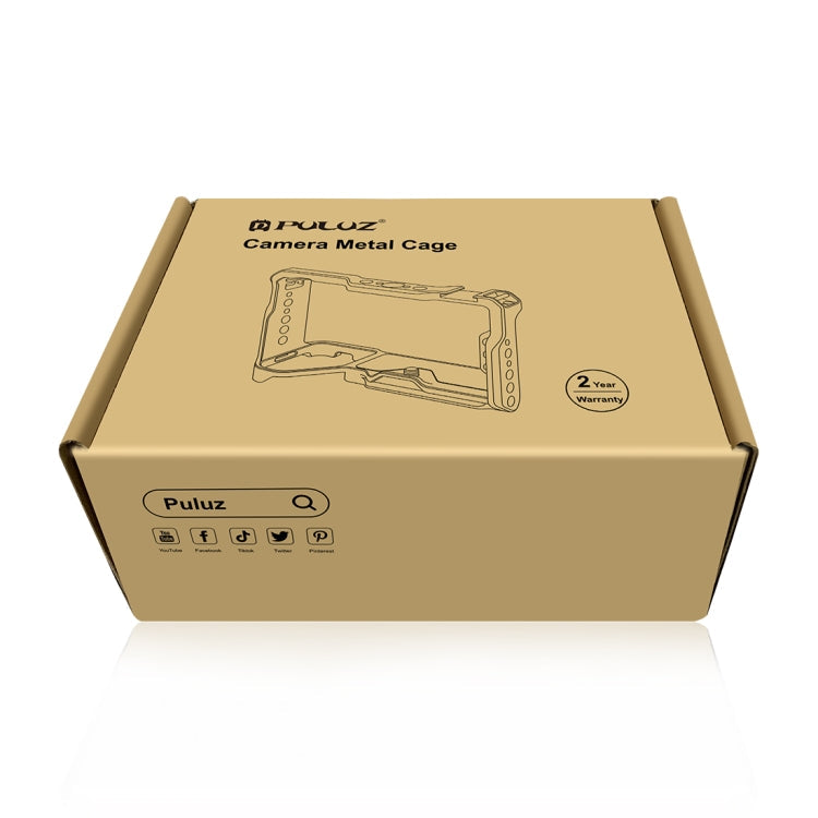 For Sony ILCE-A7CM2 / Alpha 7C II / Alpha 7CR PULUZ Metal Camera Cage Stabilizer Rig, For Sony ILCE-A7CM2 / Alpha 7CR