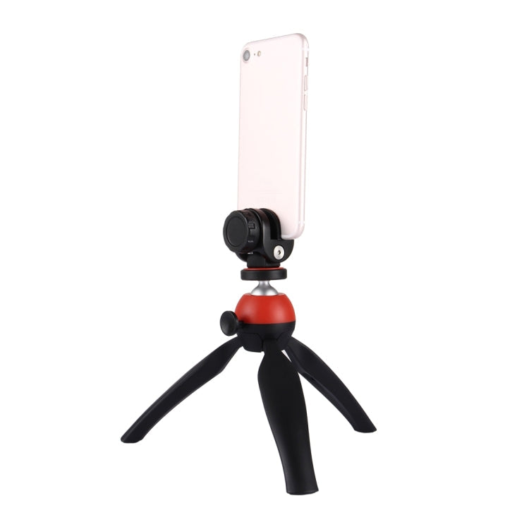 PULUZ Pocket Mini-Stativhalterung mit 360-Grad-Kugelkopf & Handyhalterung für Smartphones, Stativ + Halterung