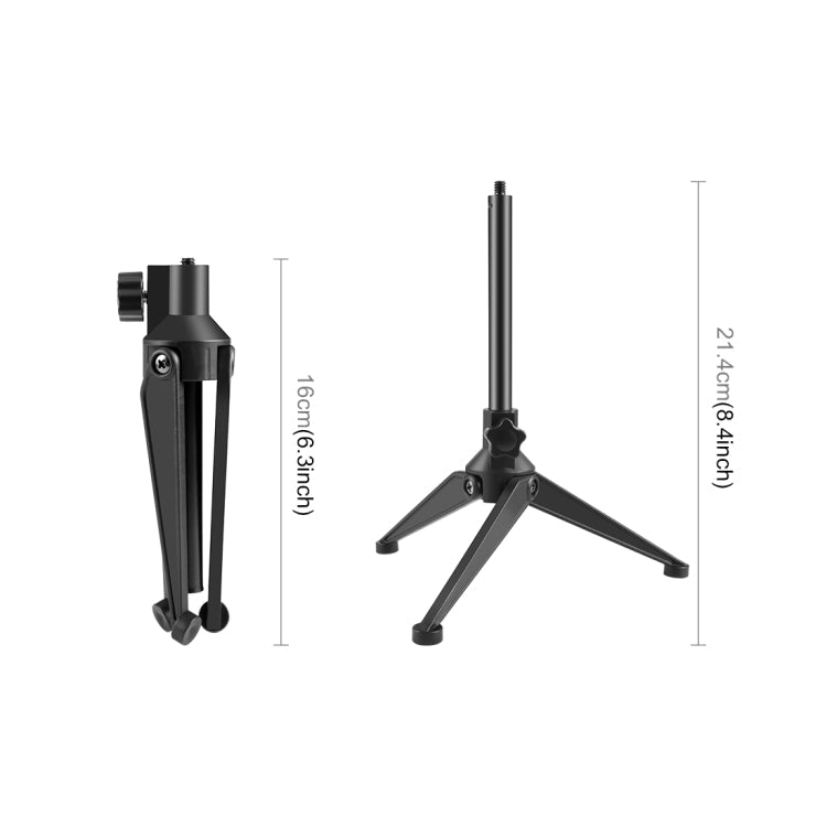 PULUZ verstellbares Desktop-Stativ Selfie-Stick-Halterung, Stativständer